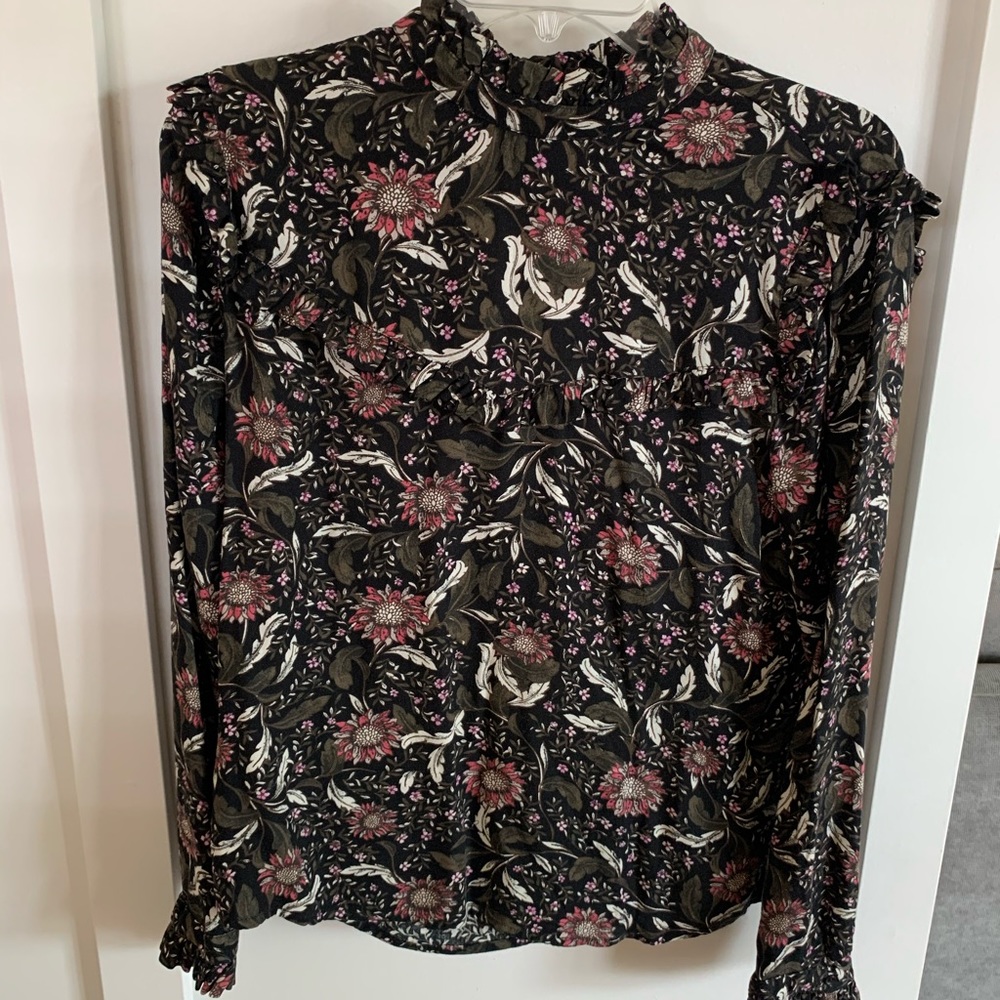 Women’s Hinge long sleeve floral blouse